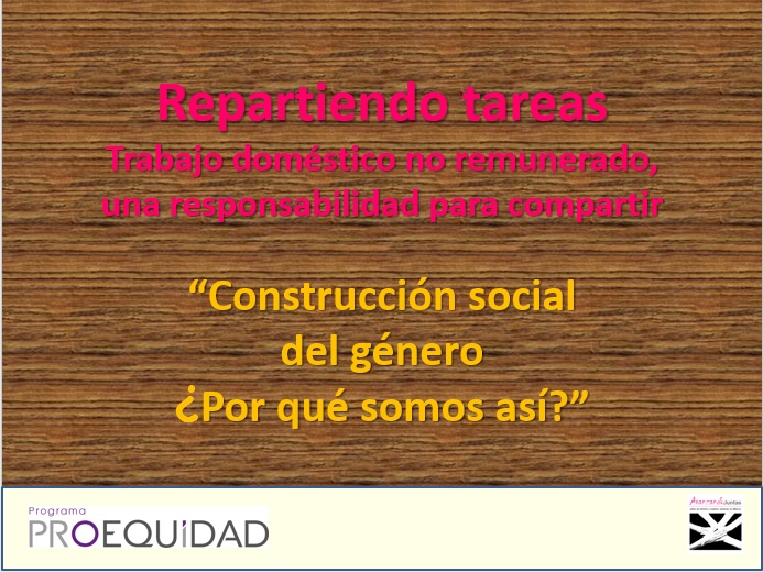 Presentación de la sesión 1 sobre Género