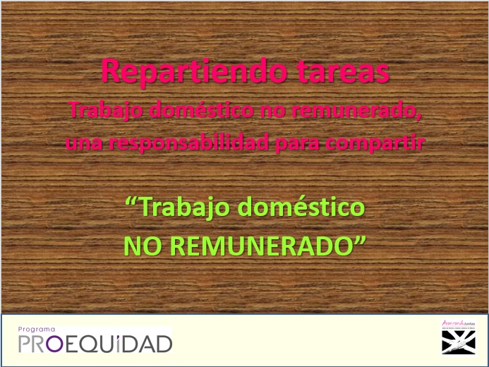 Presentación de la sesión 1 sobre Trabajo Doméstico