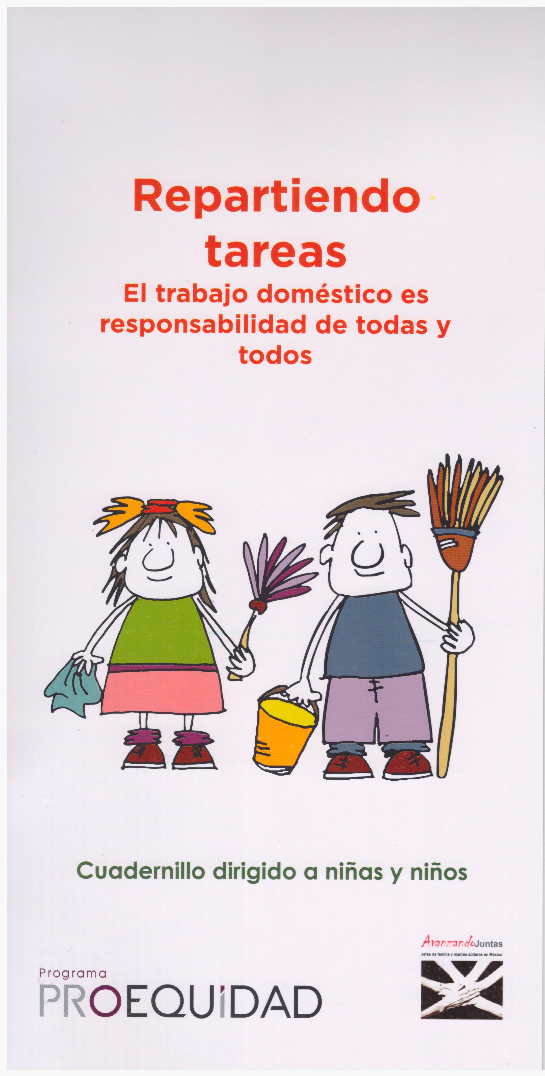 Cuadernillo educativo sobre trabajo doméstico para la infancia